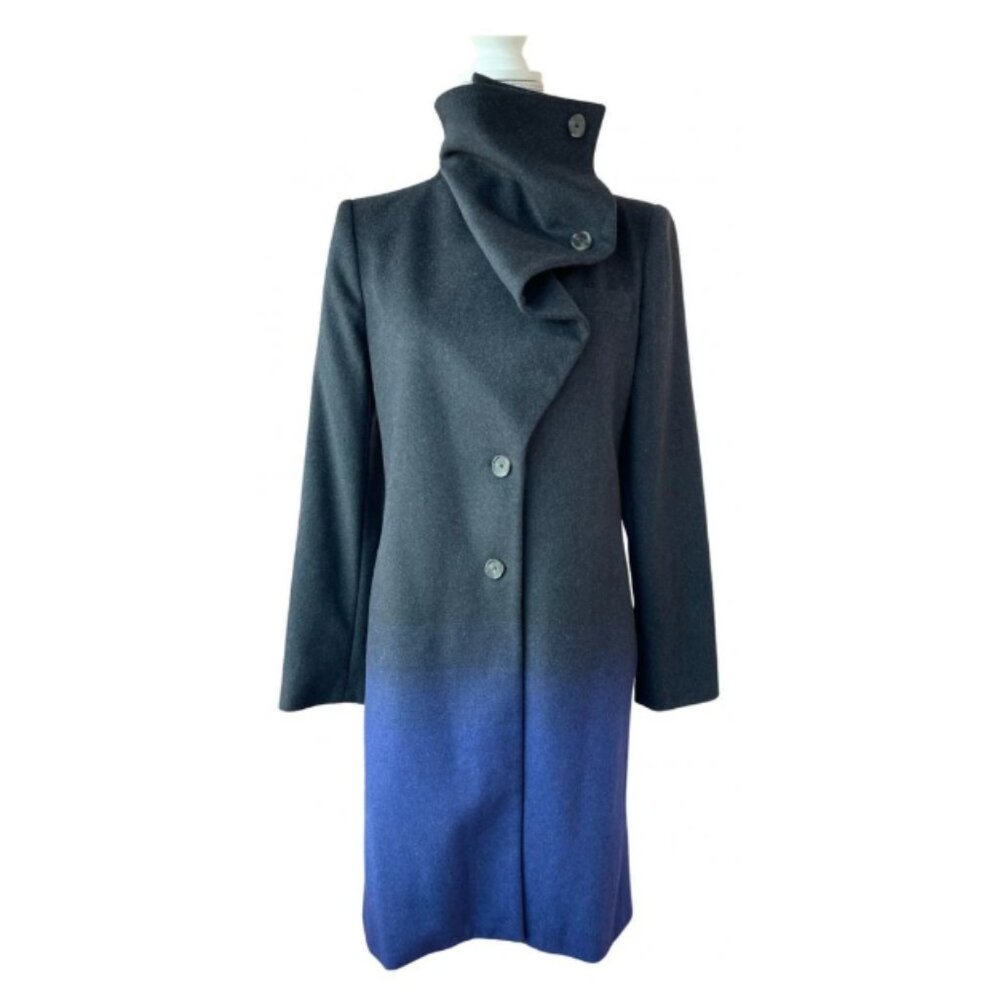 Alexander McQ ombre wool long line coat - never worn